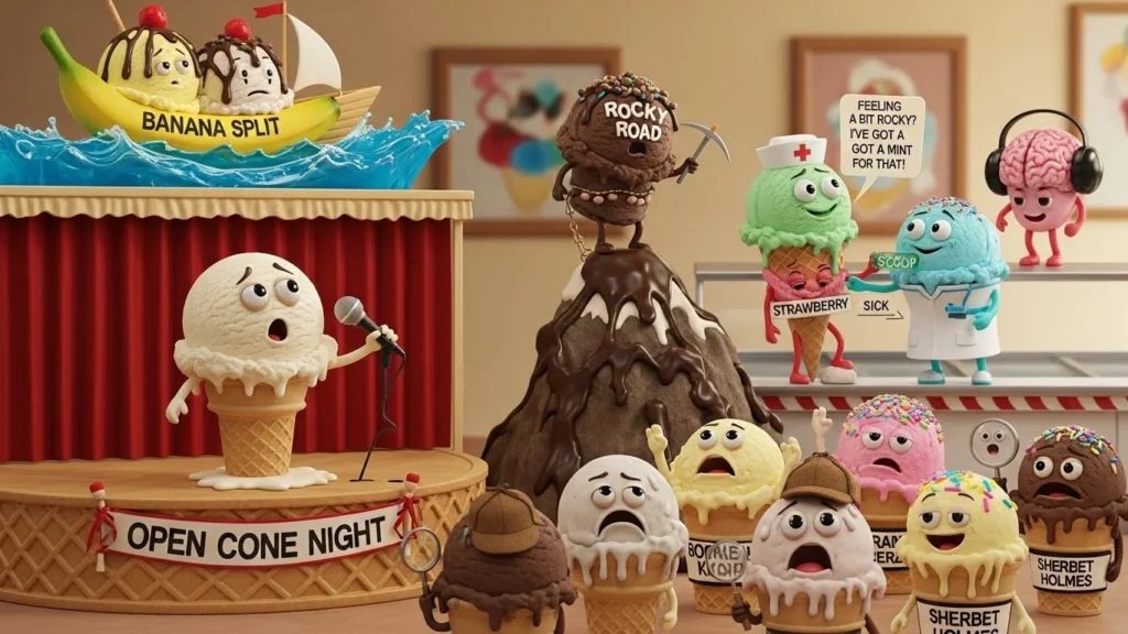 ice cream puns