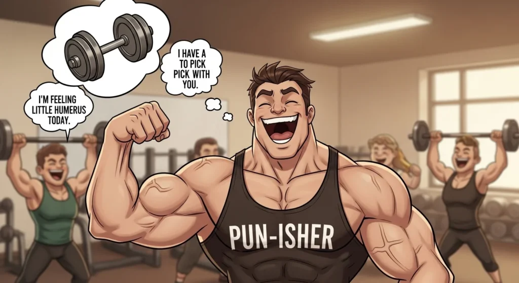 muscle puns