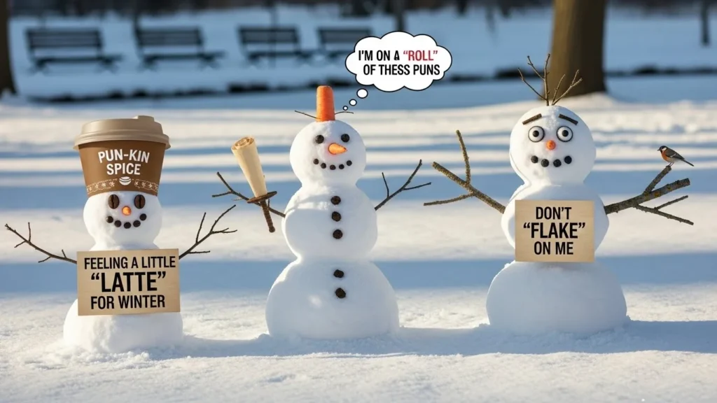 snowman puns