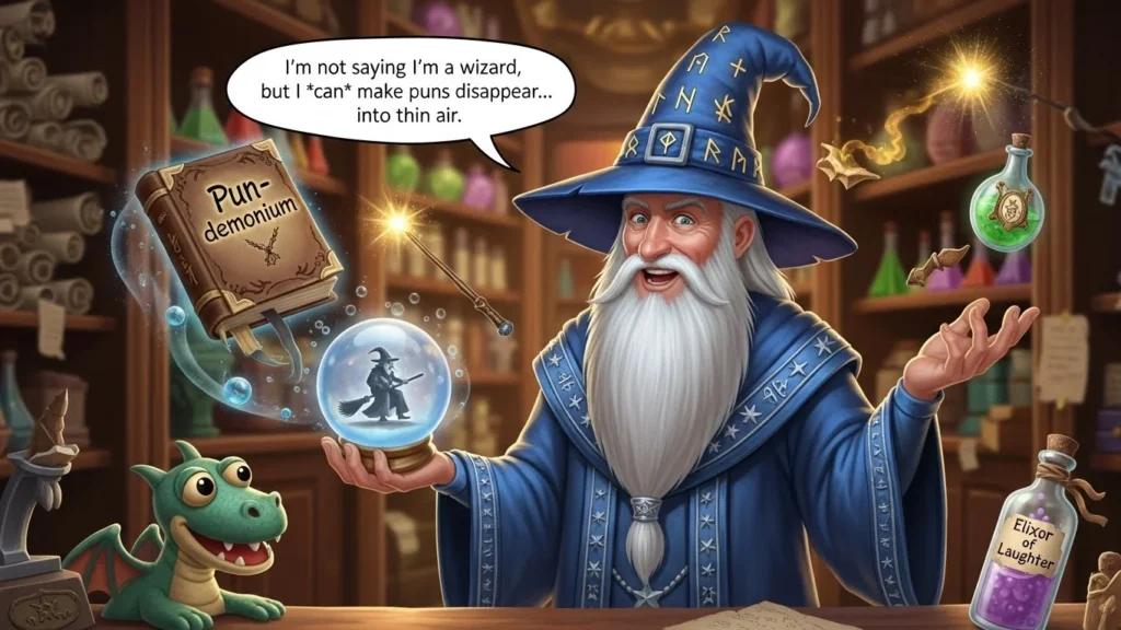 wizard puns