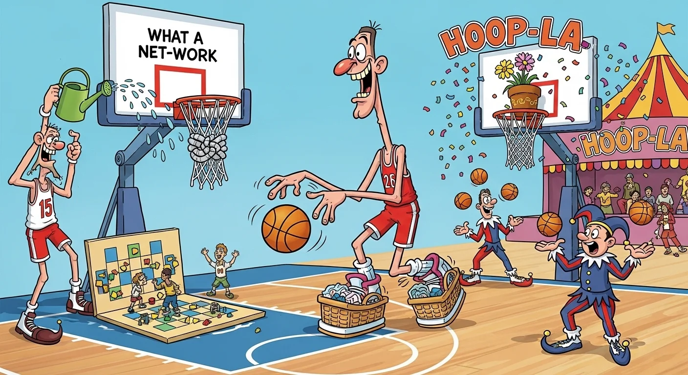 Basketball Court Puns