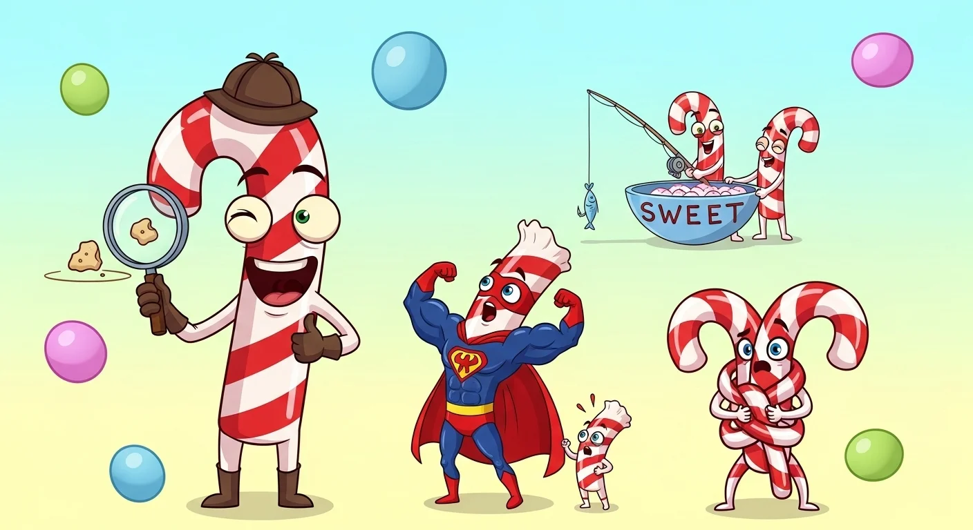 Classic Candy Cane Puns