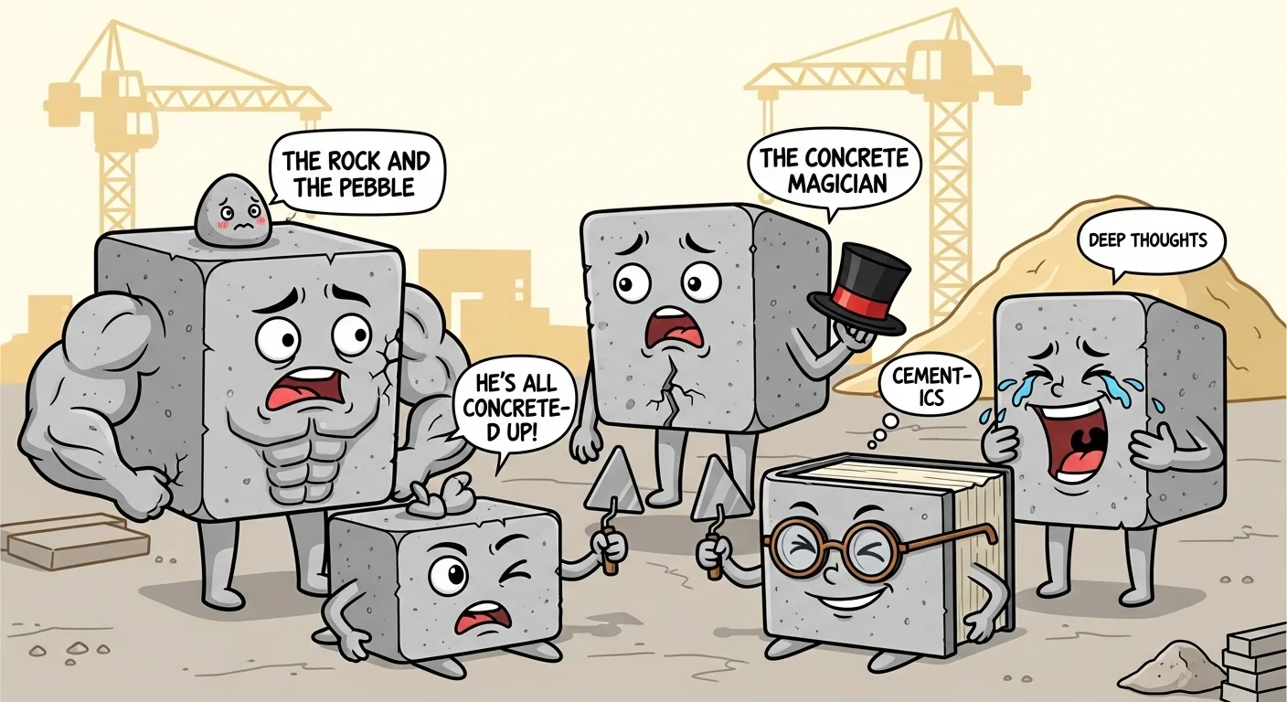 Classic Concrete Puns