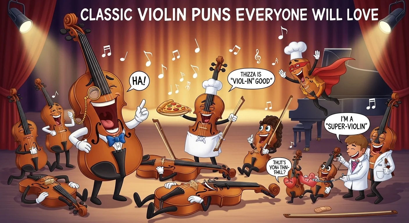 Classic Violin Puns Everyone Will Love
