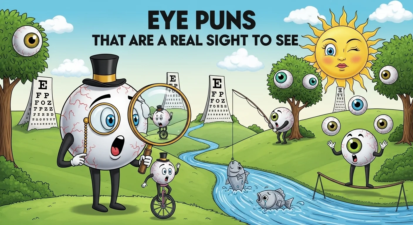 Eye Puns That Are a Real Sight to See