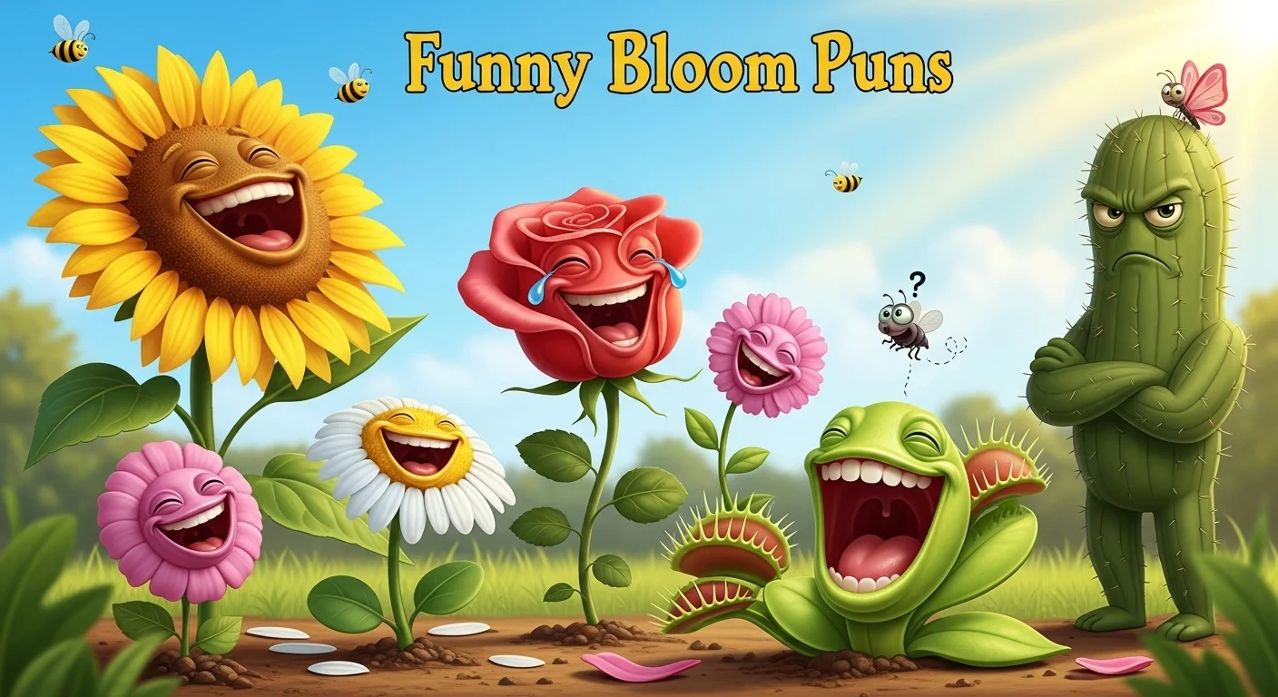 Funny Bloom Puns for Everyday Joy