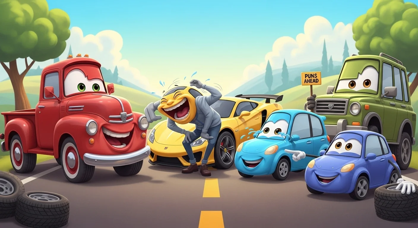 Funny Car Puns for Everyday Laughs