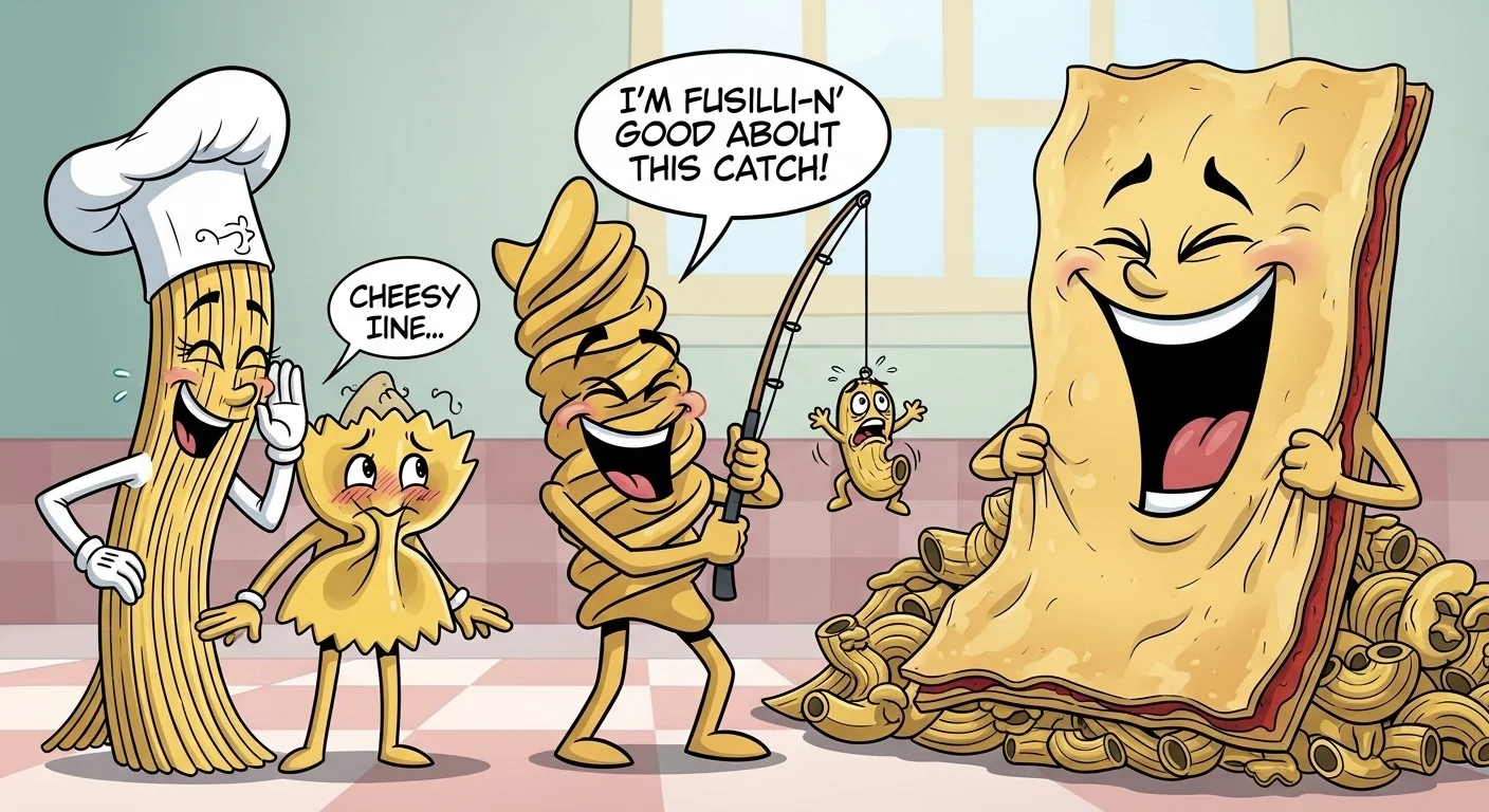 Funny General Pasta Puns