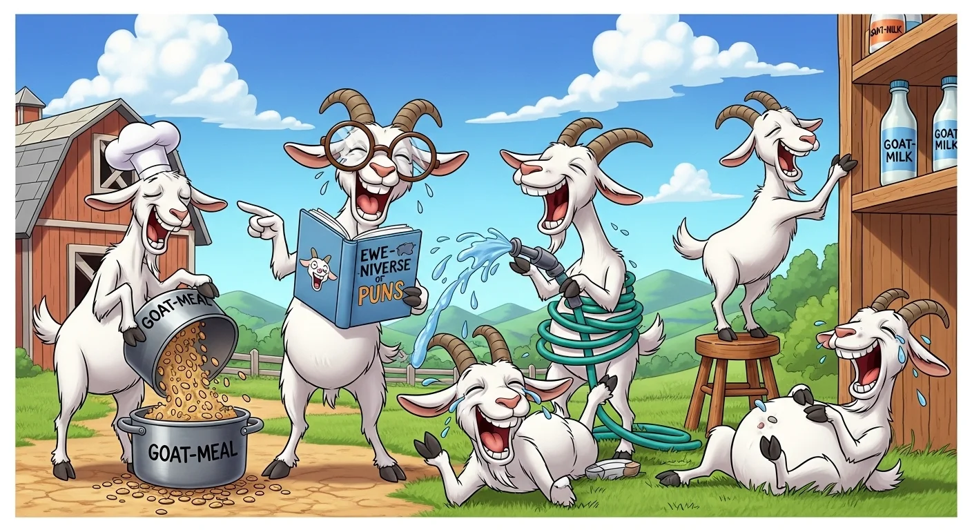 Funny Goat Puns for Everyday Laughs