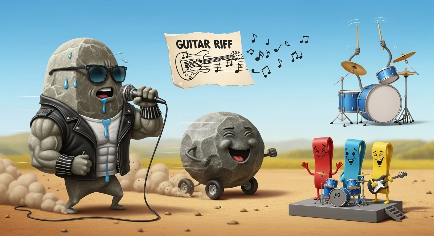 Funny Rock and Roll Puns