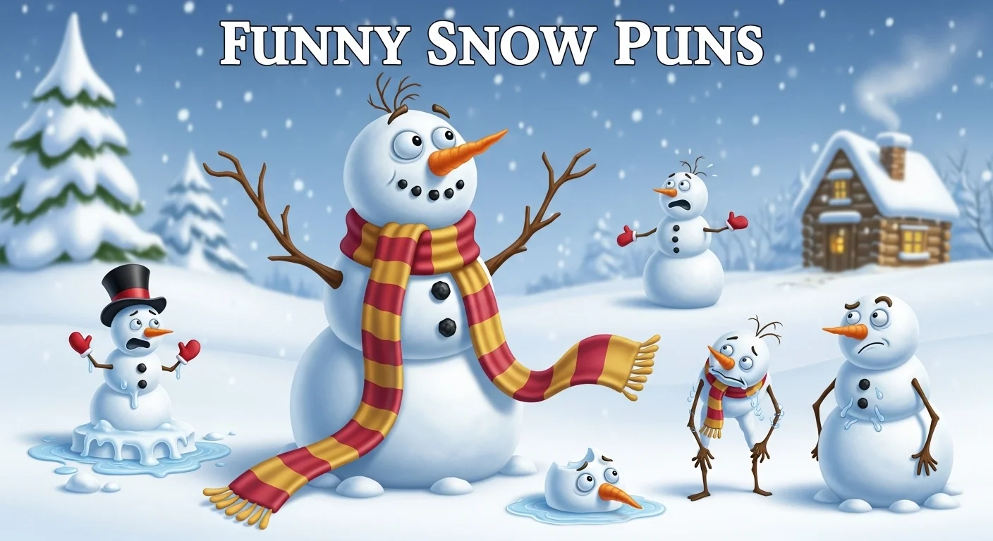 Funny Snow Puns