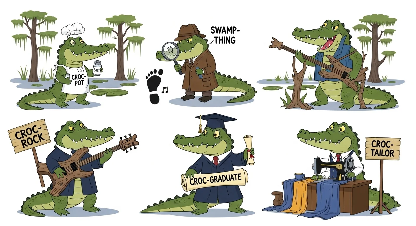 General Croc Puns