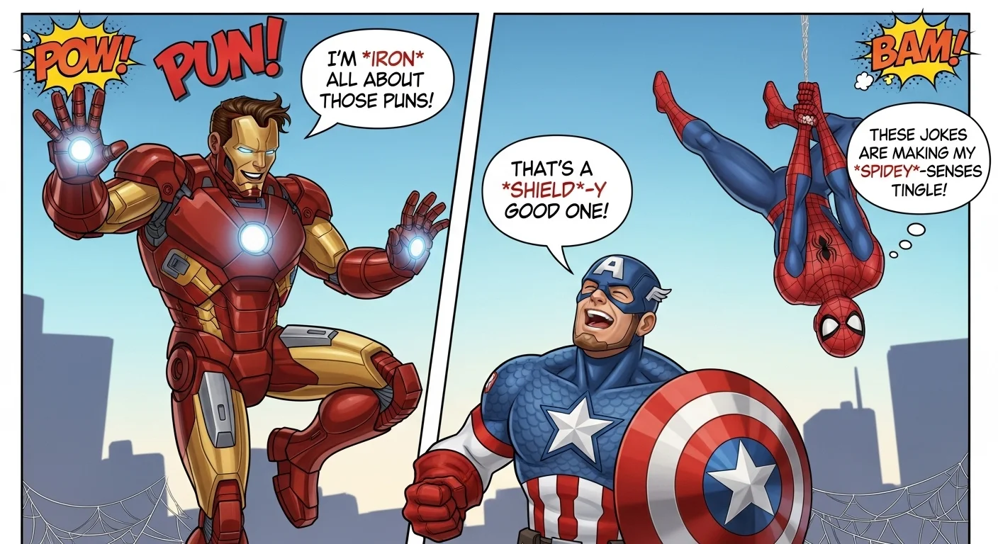Marvel Puns for Everyday Humor