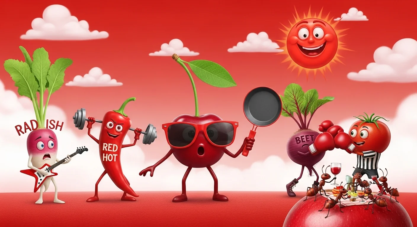 Red Puns That Are Berry Fun