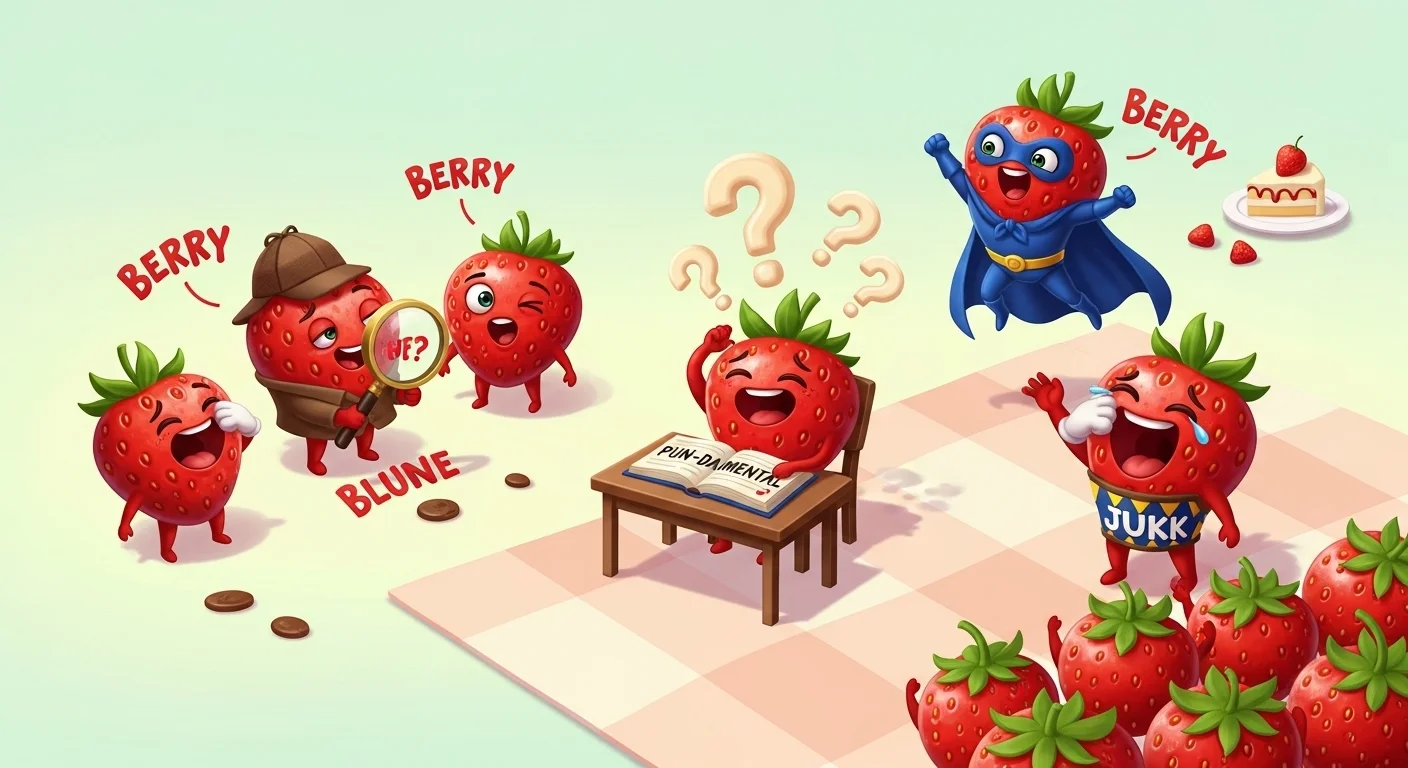 Strawberry Puns for Everyday Humor