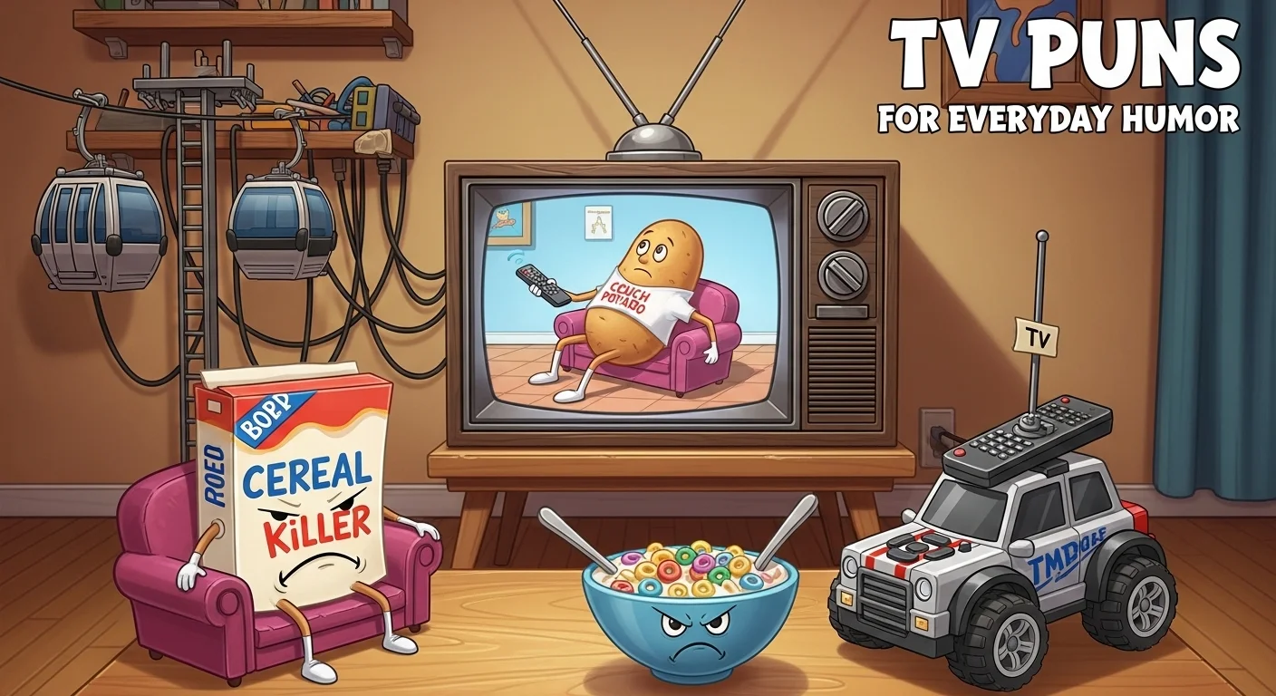 TV Puns for Everyday Humor