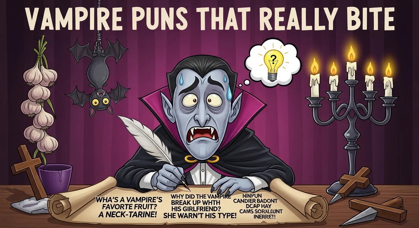 Vampire Puns That Really Bite