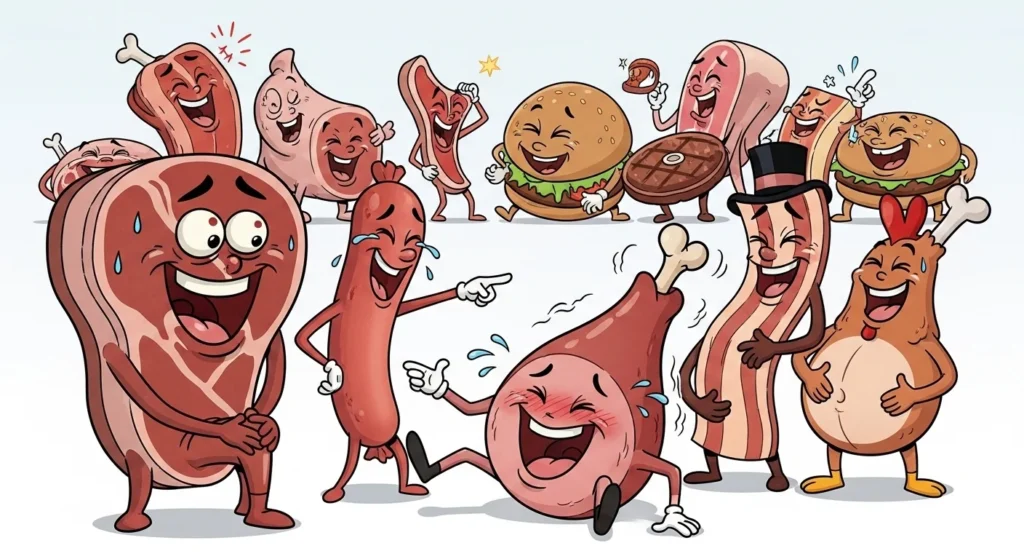 meat puns
