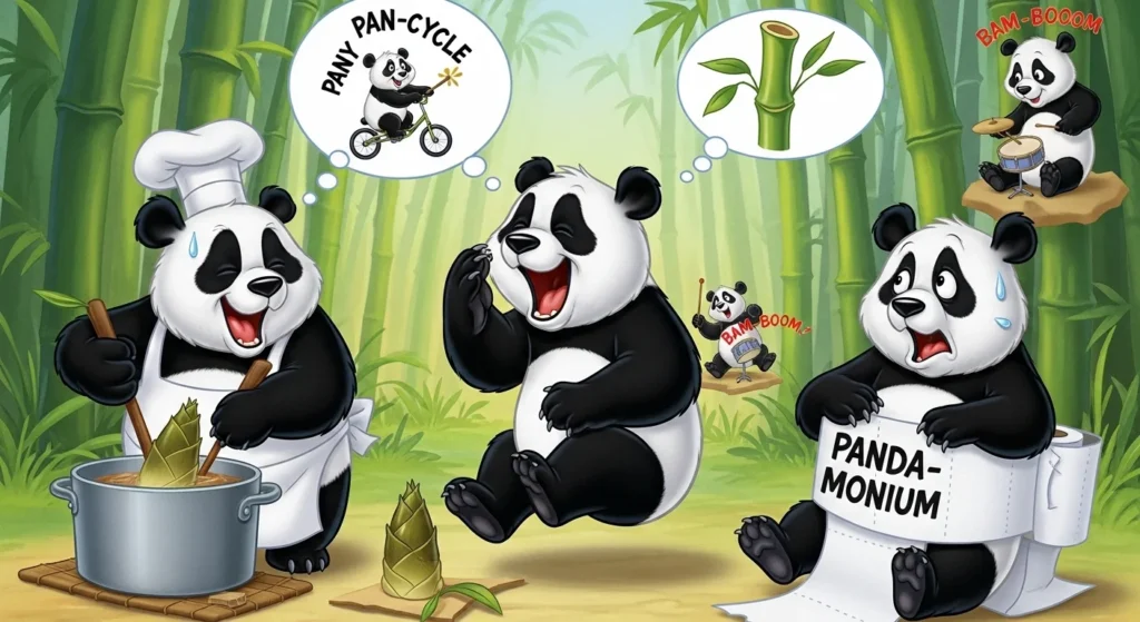panda puns