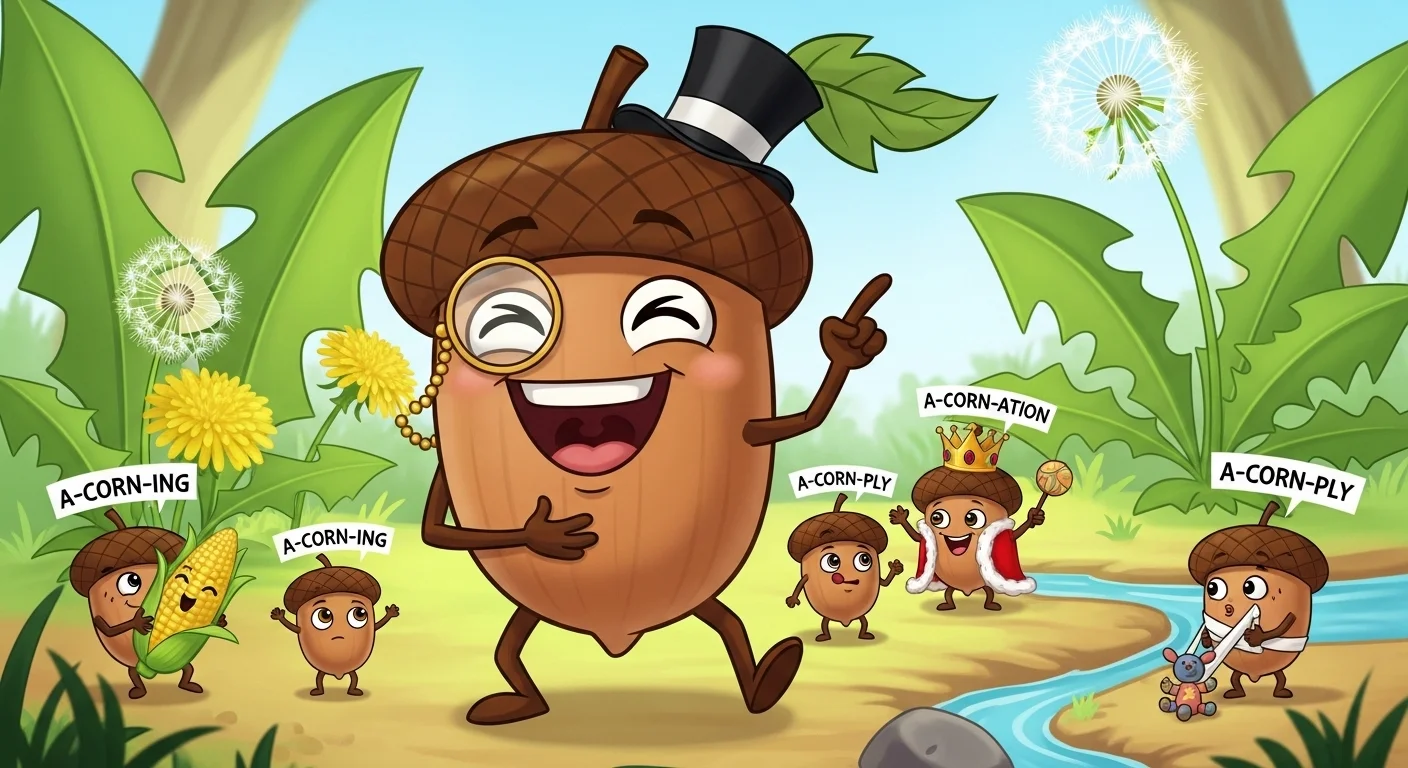 Acorn Puns One Liners
