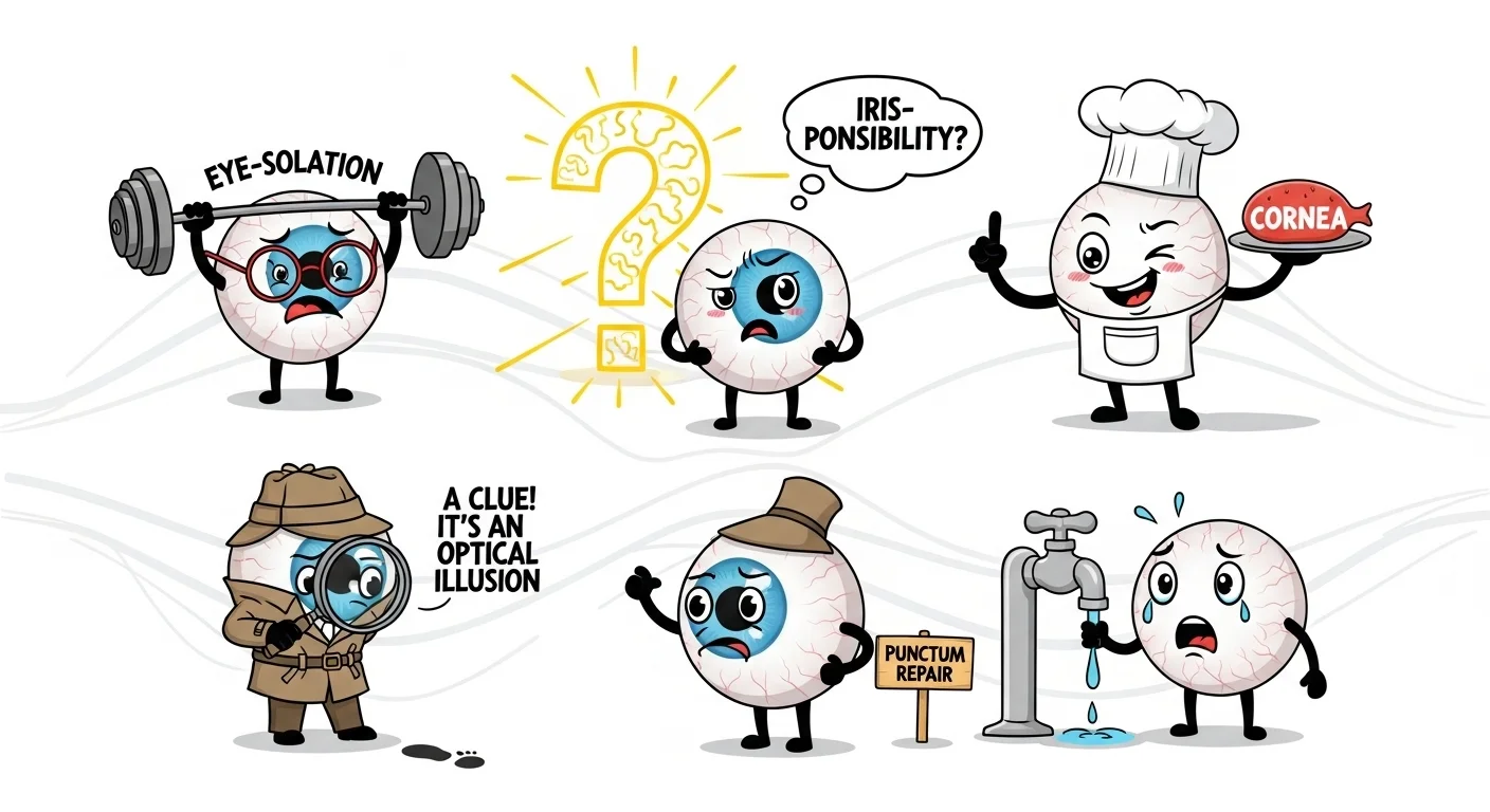 Anatomy Puns for Eyes and Vision