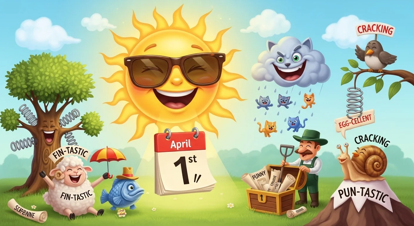 April Puns One Liners