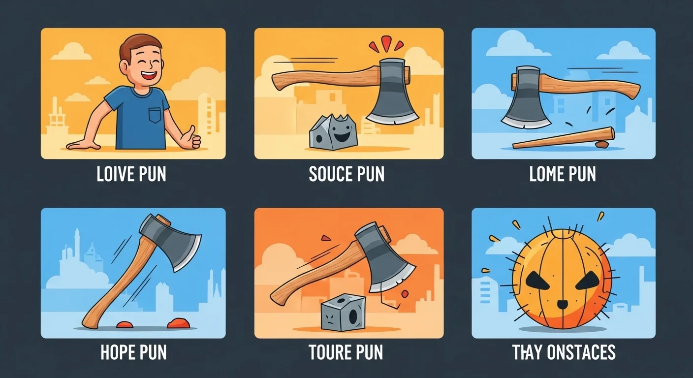 Axe Puns for Motivation and Life