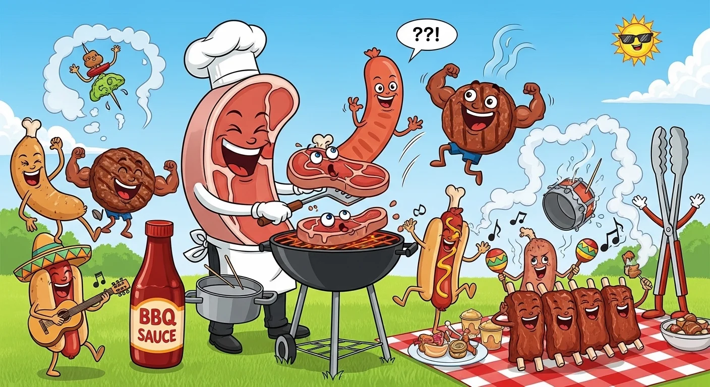 BBQ and Cooking Meat Puns