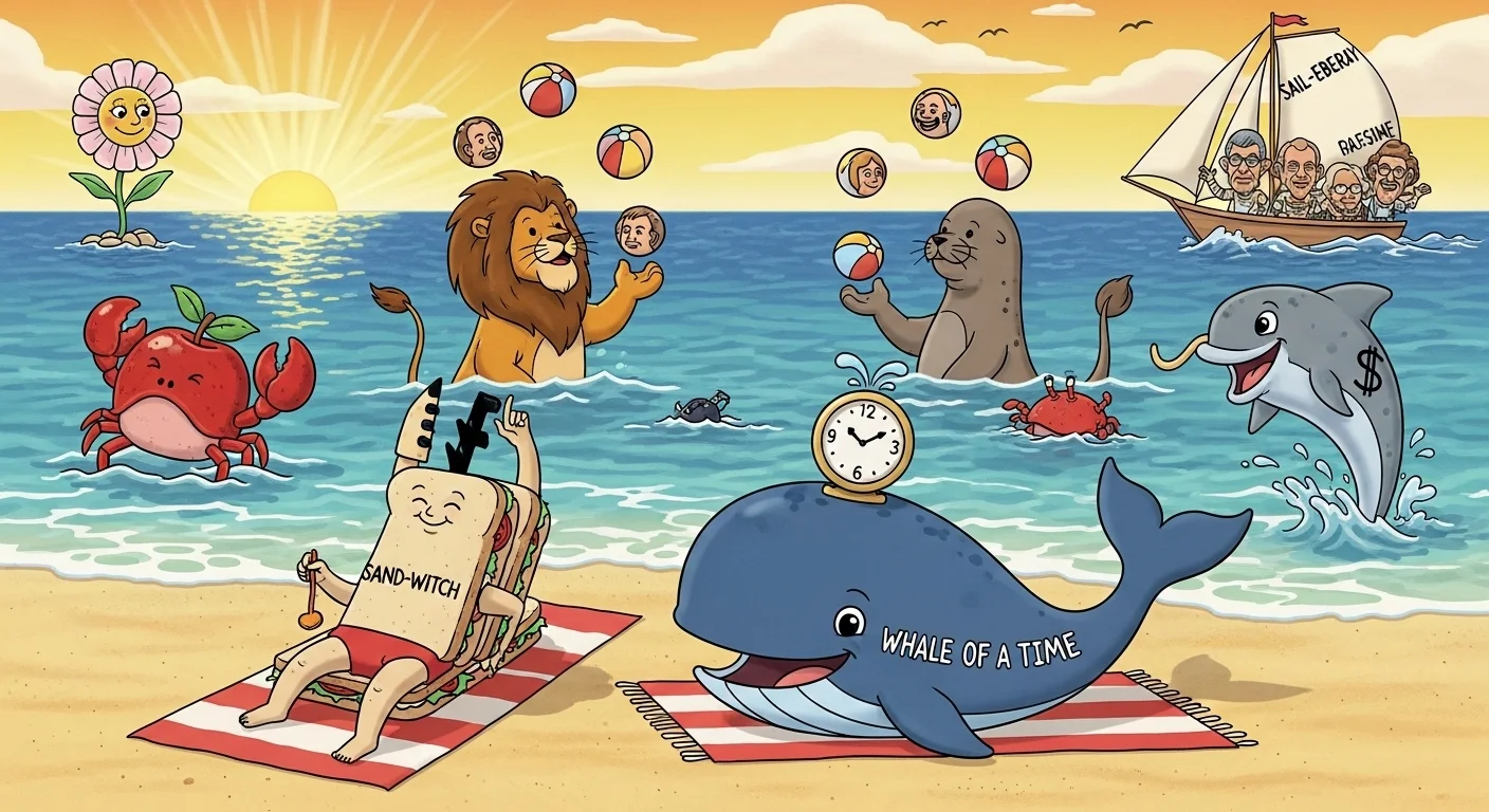 Beach and Summer Ocean Puns