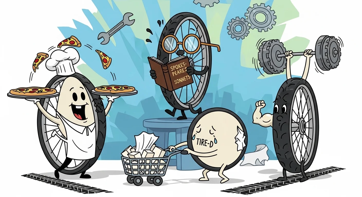 Bike Wheel Puns