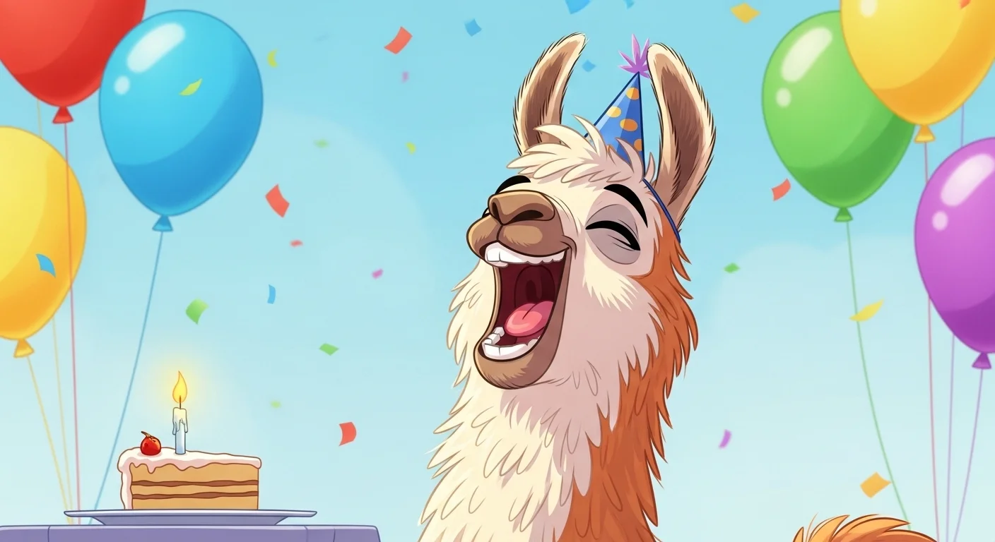 Birthday Llama Puns for Cards