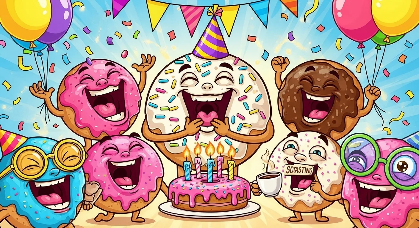 Birthday and Celebration Donut Puns
