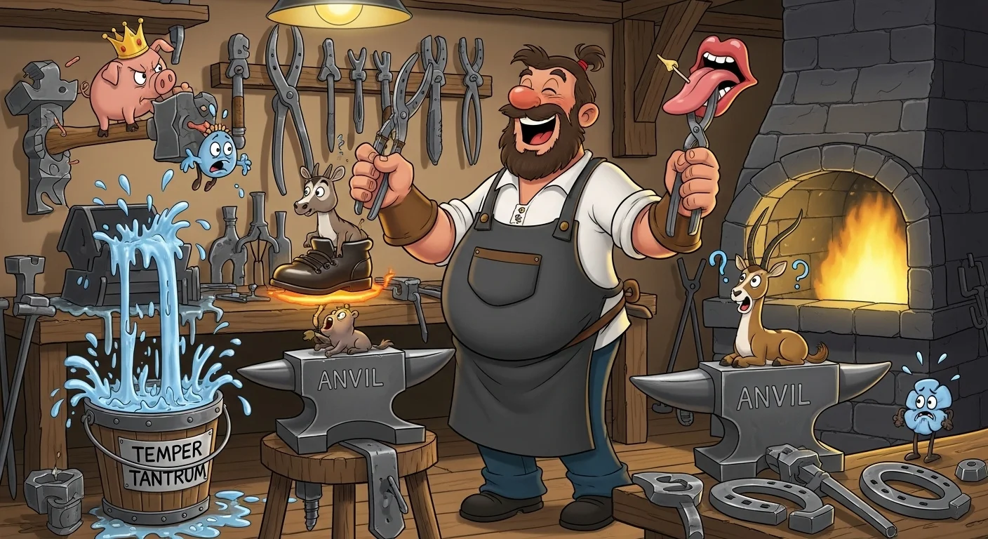 Blacksmith and Metalwork Puns
