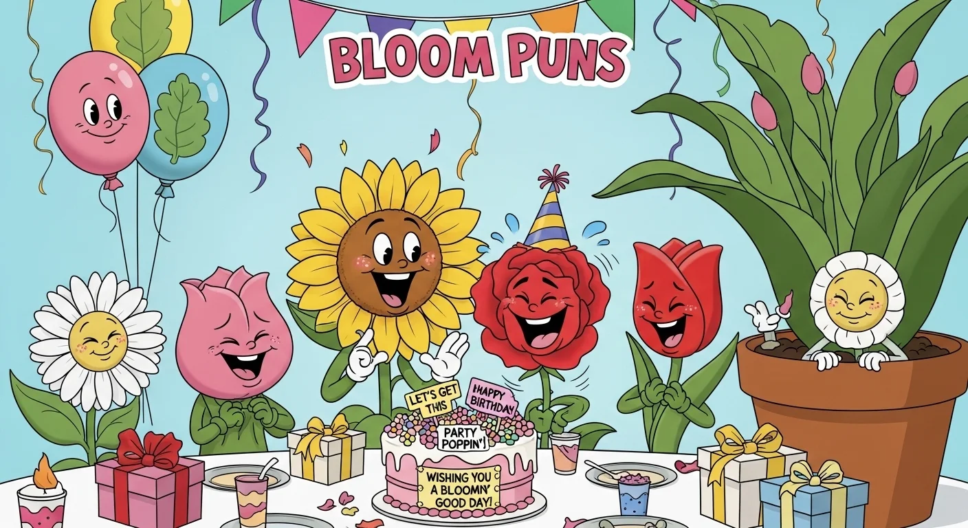 Bloom Puns One Liners