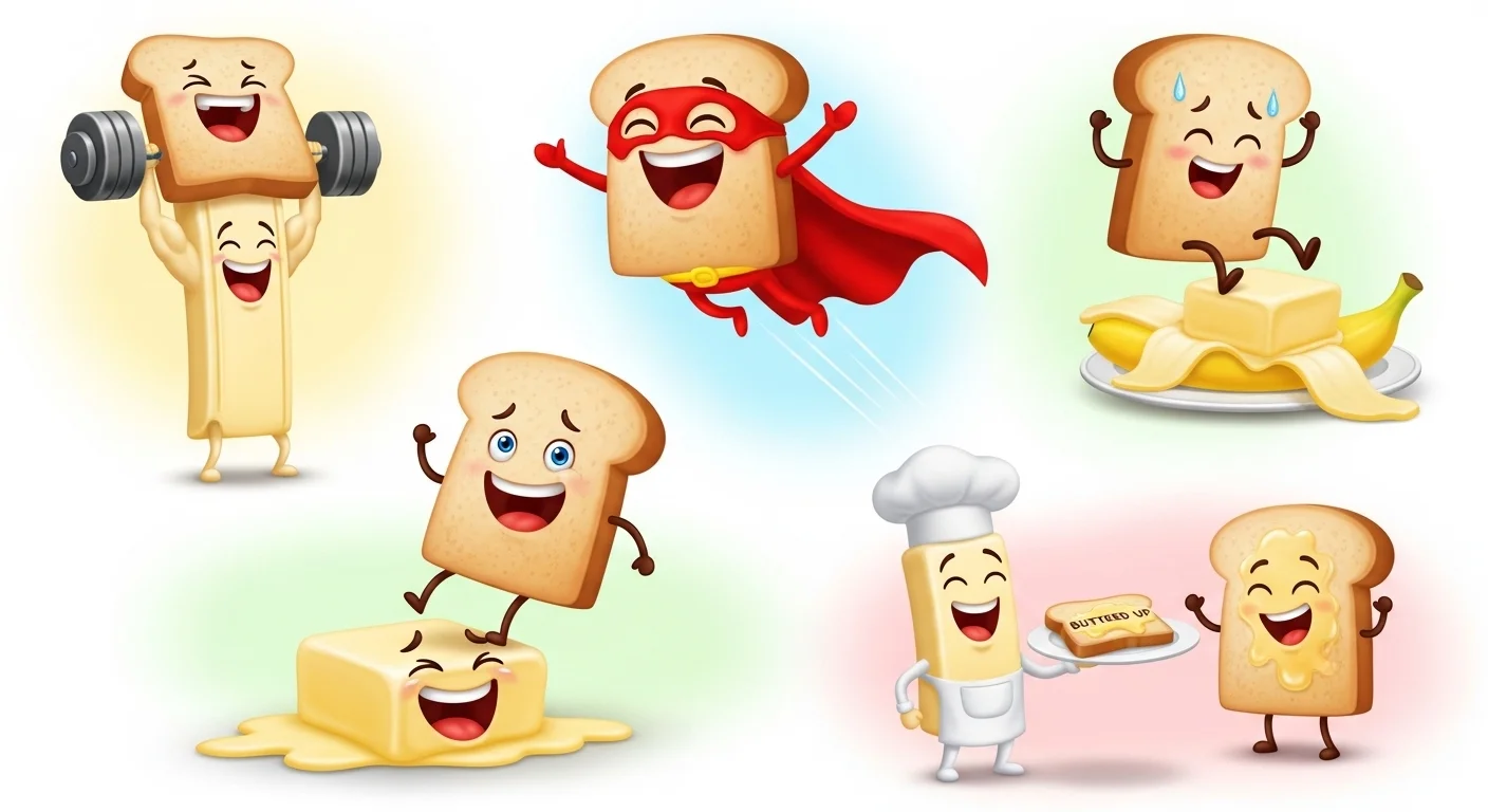Butter & Toast Bread Puns