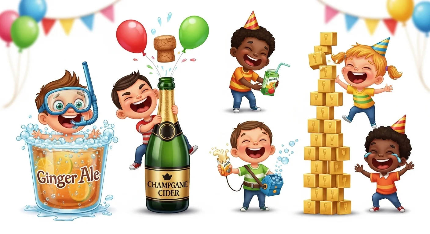 Champagne Puns for Kids