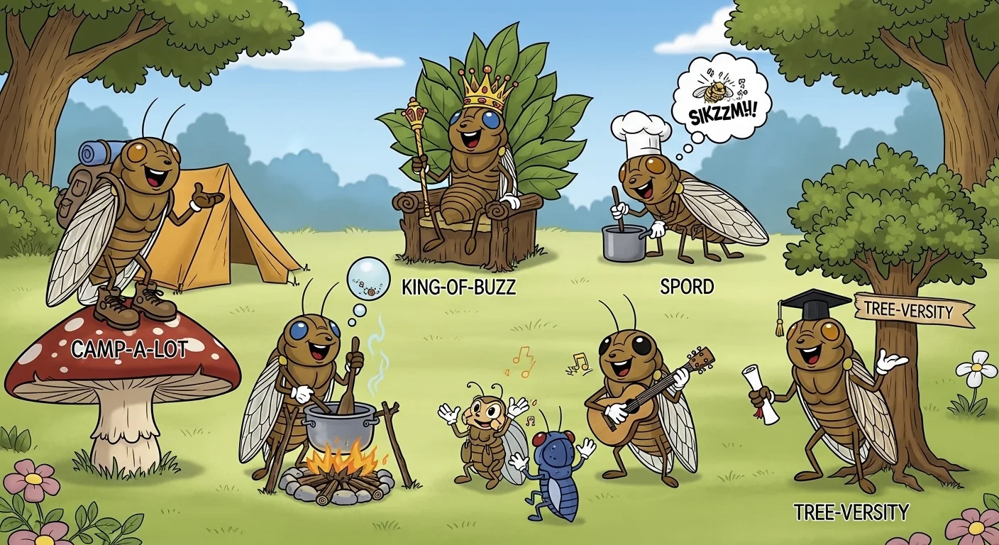 Cicada Puns for Nature and Insects