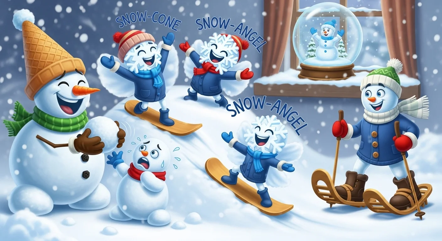 Cozy Snow Puns