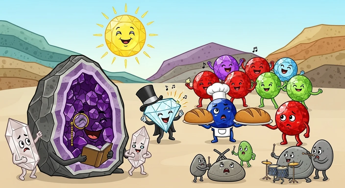 Crystal and Gem Rock Puns