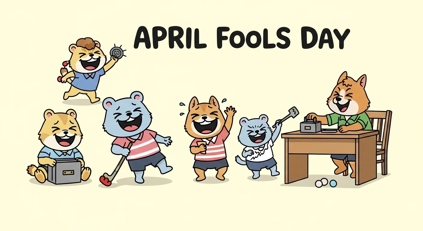Cute & Light April Puns