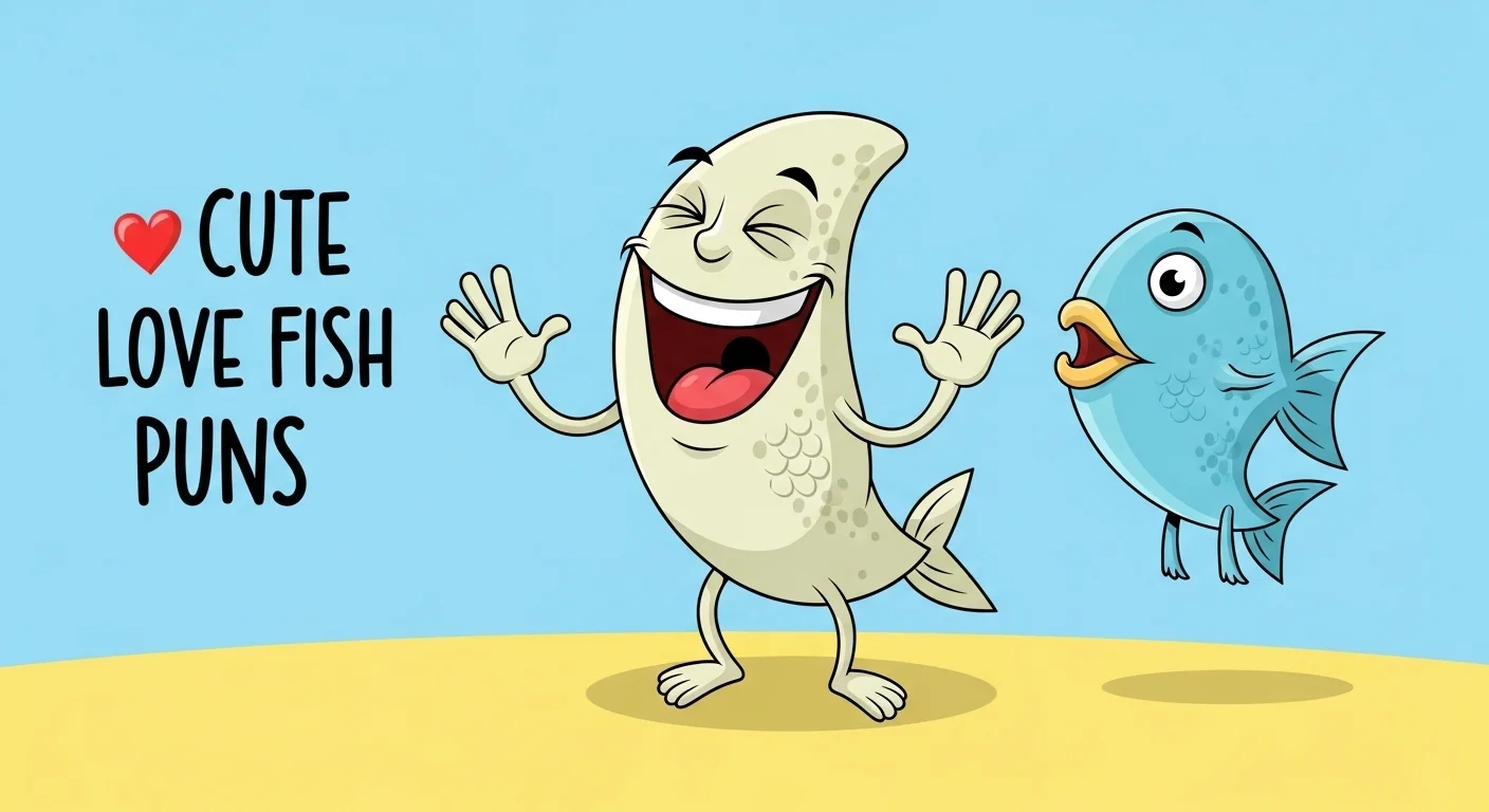 Cute and Love Fish Puns