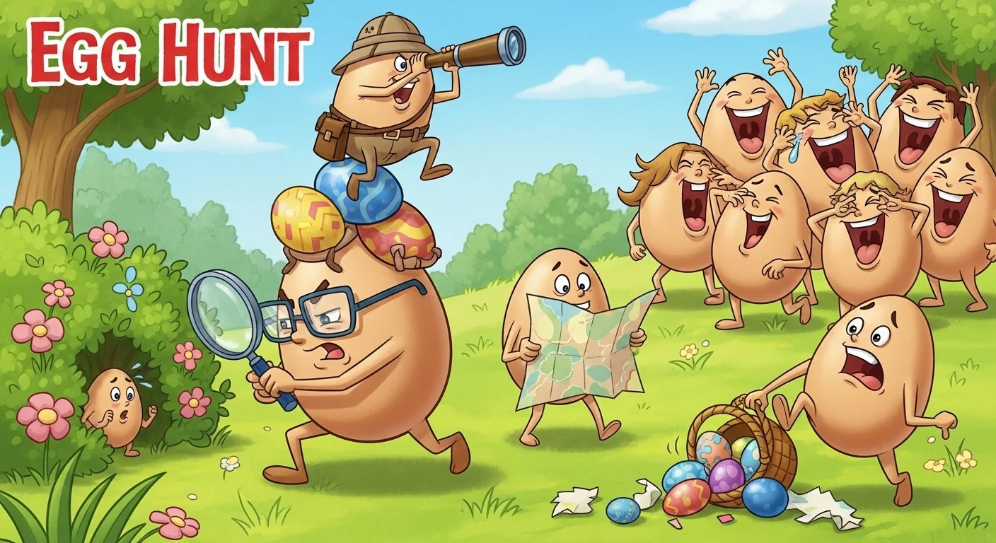 Egg Hunt Puns