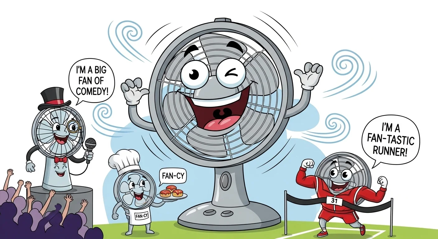 Fan Puns One Liners
