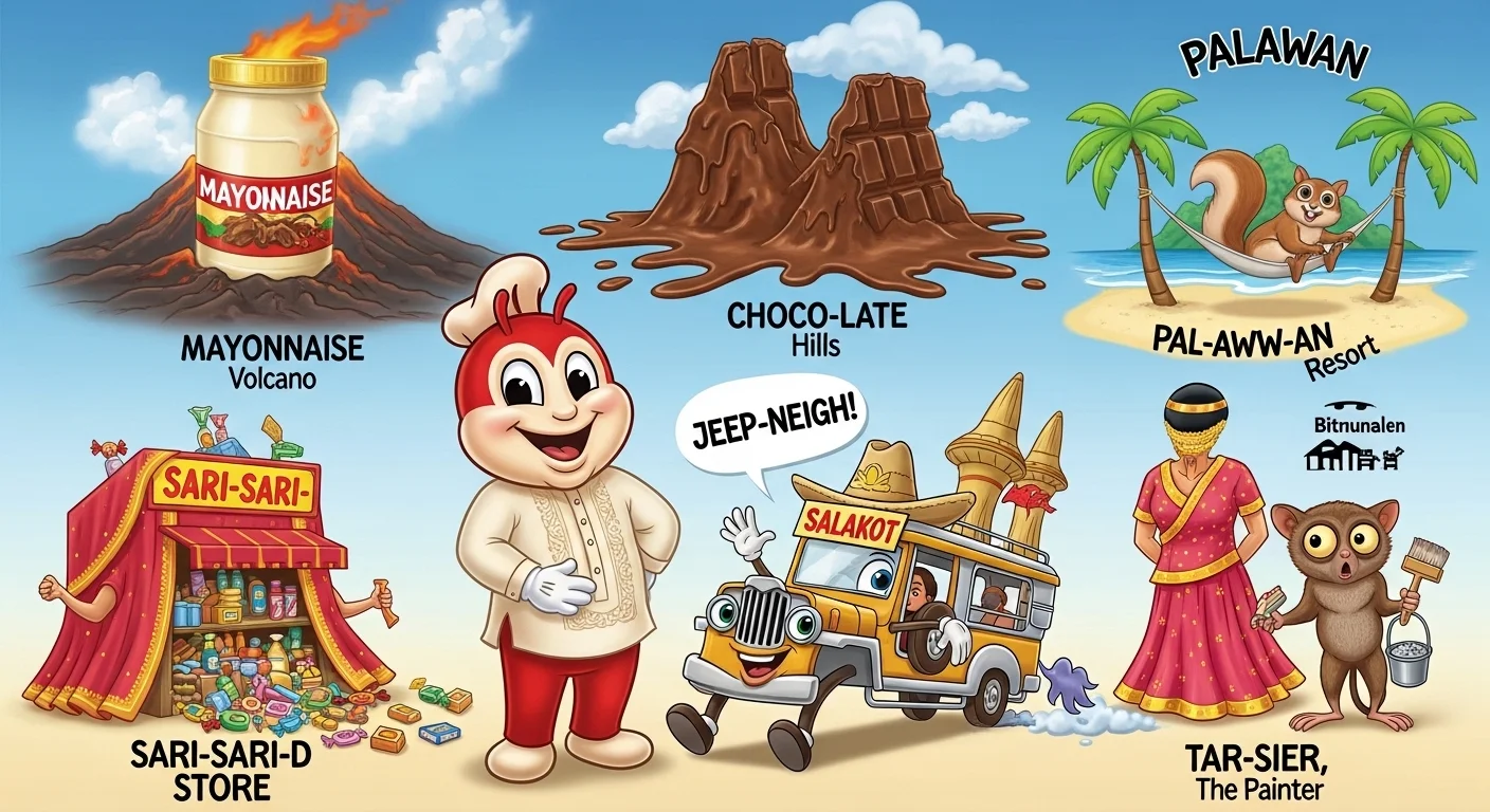 Filipino Places Puns