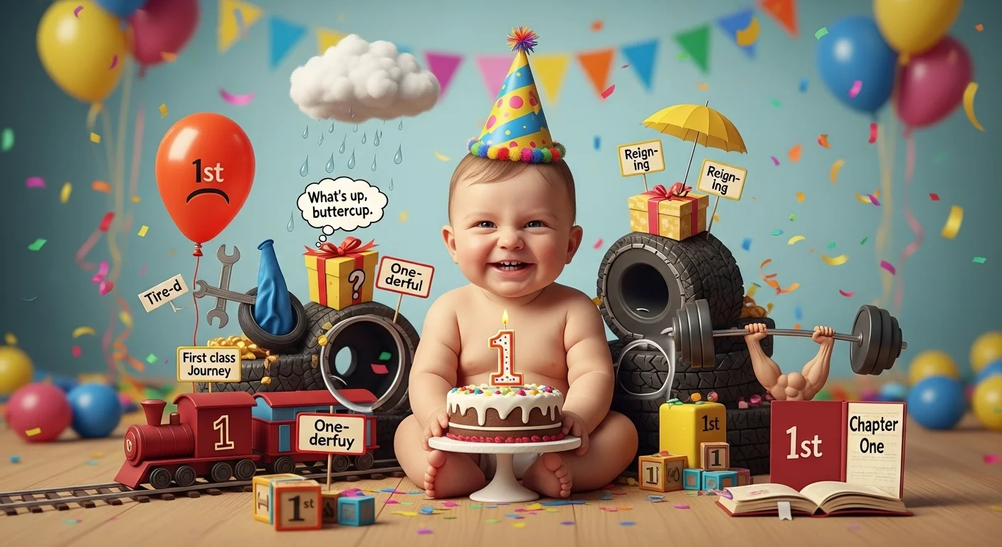 First Birthday Puns For Boy