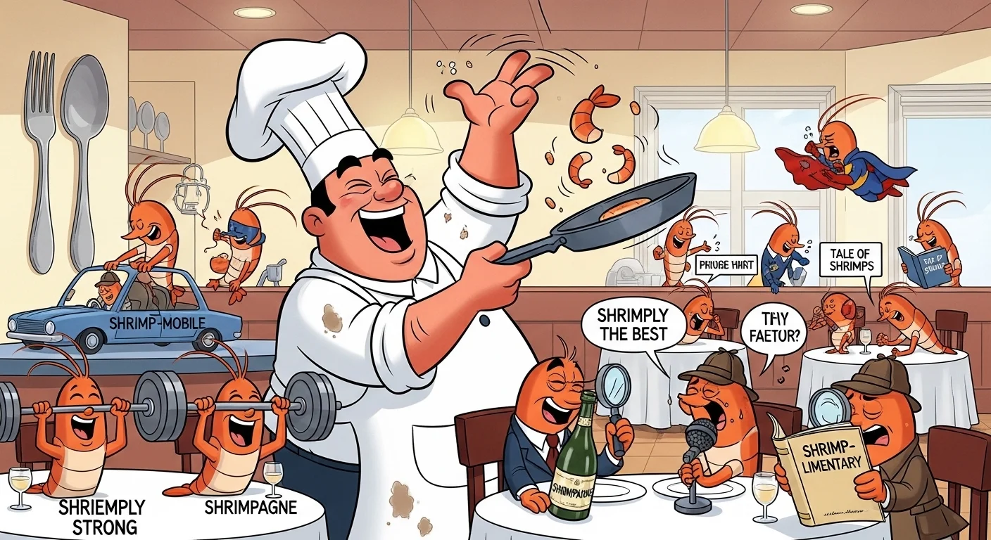 Food and Restaurant Shrimp Puns