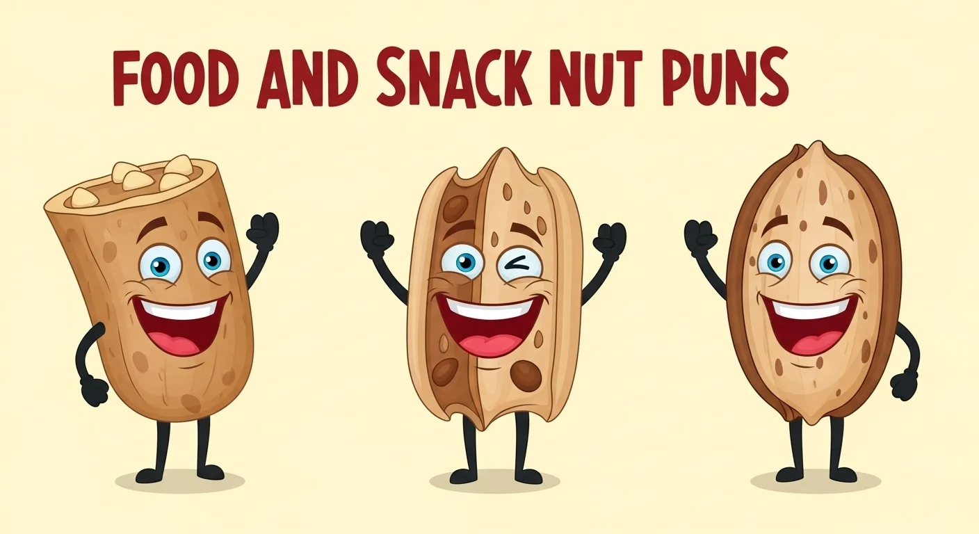 Food and Snack Nut Puns