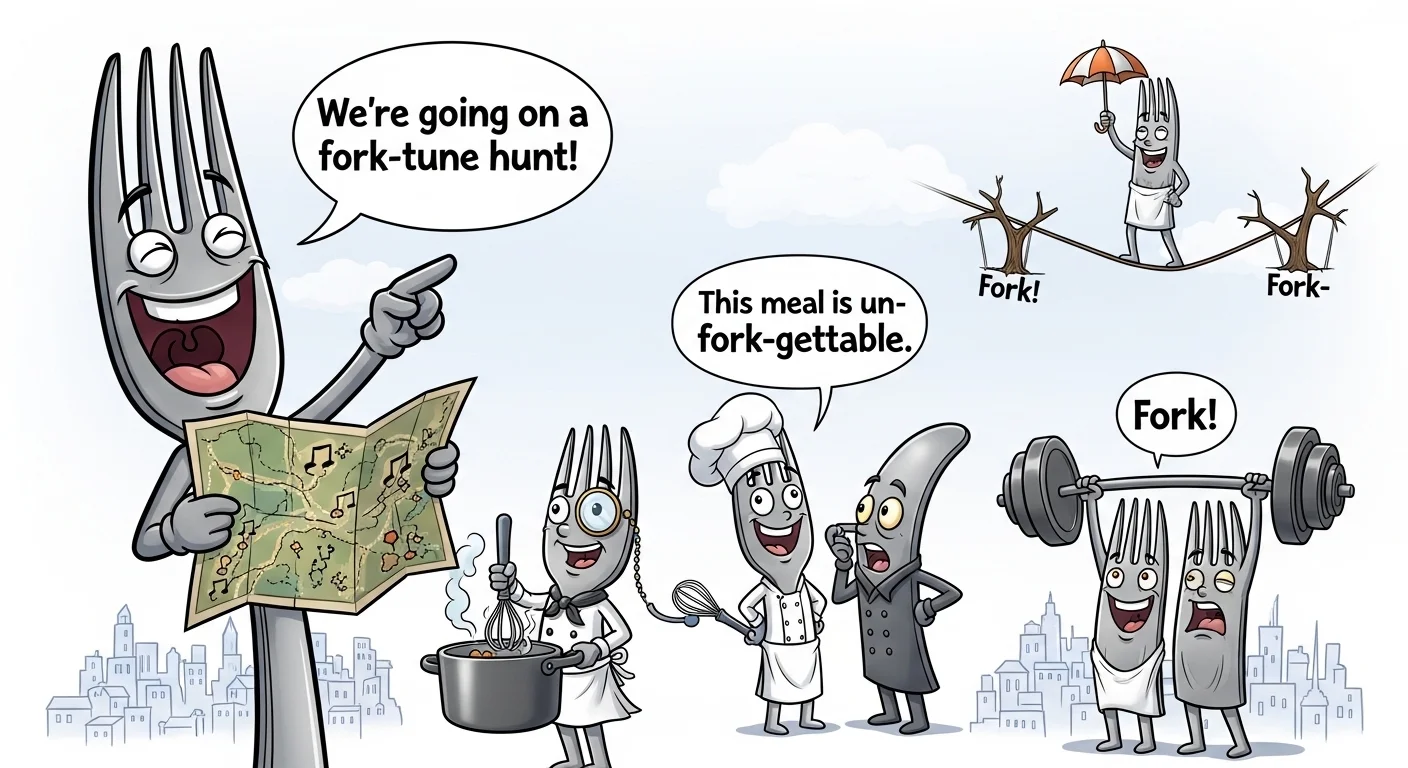Fork Puns for Jokes and Laughs