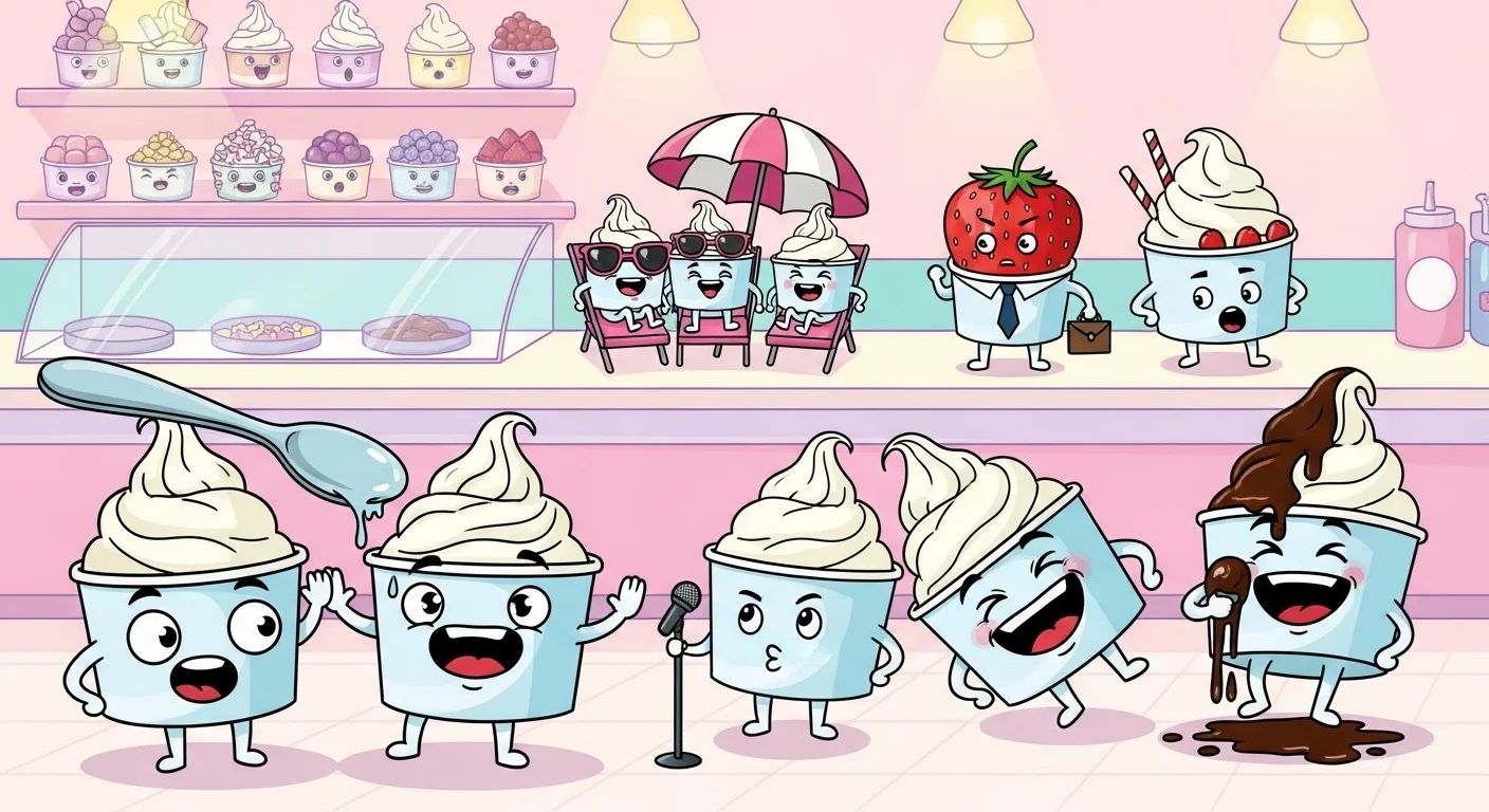 Frozen Yogurt Puns
