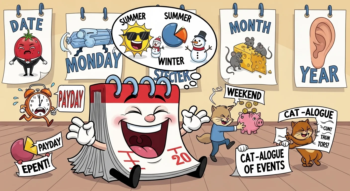 Funny Calendar Puns